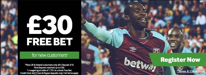 Betway free bet image